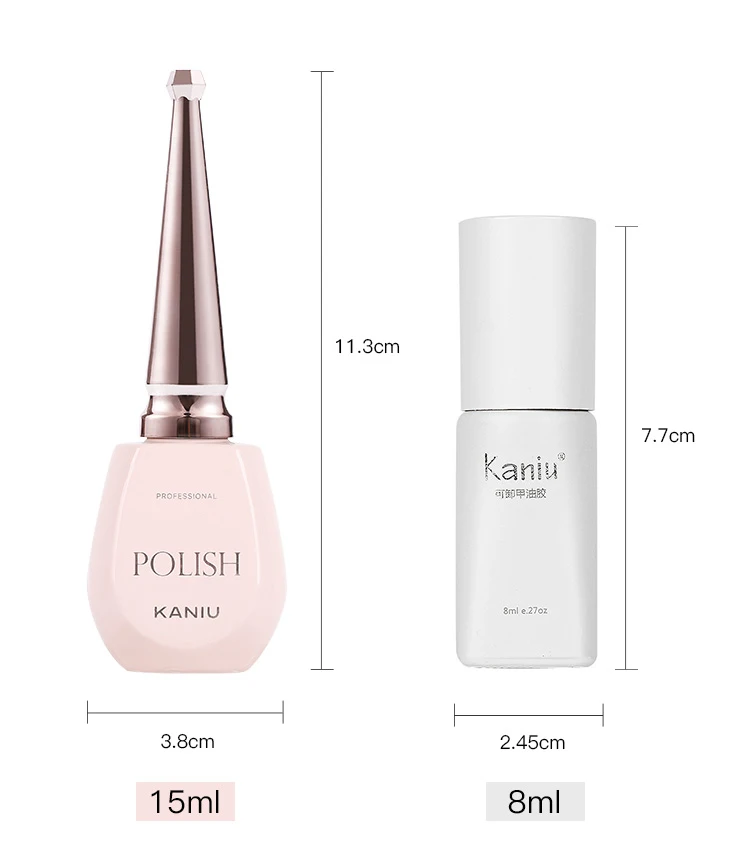 

KANIU 15ml Broken Diamond Glitter Gel UV Polish Coolgirl 12 Colors Nail Gel Varnish Soak Off Nails Gel Lacquer New Rrrival