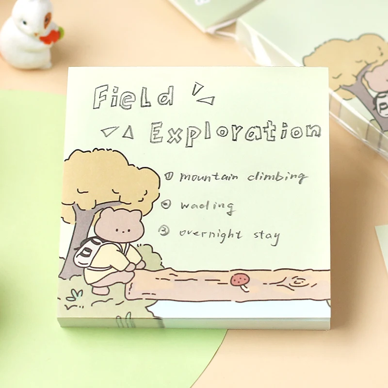 

100 pcs/this cute cartoon bunny kawaii series creative hand account DIY decoration materials loose-leaf notebook diary notes