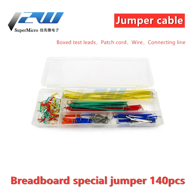 Высококачественная коробка тестовая линия 140 макетная плата перемычки