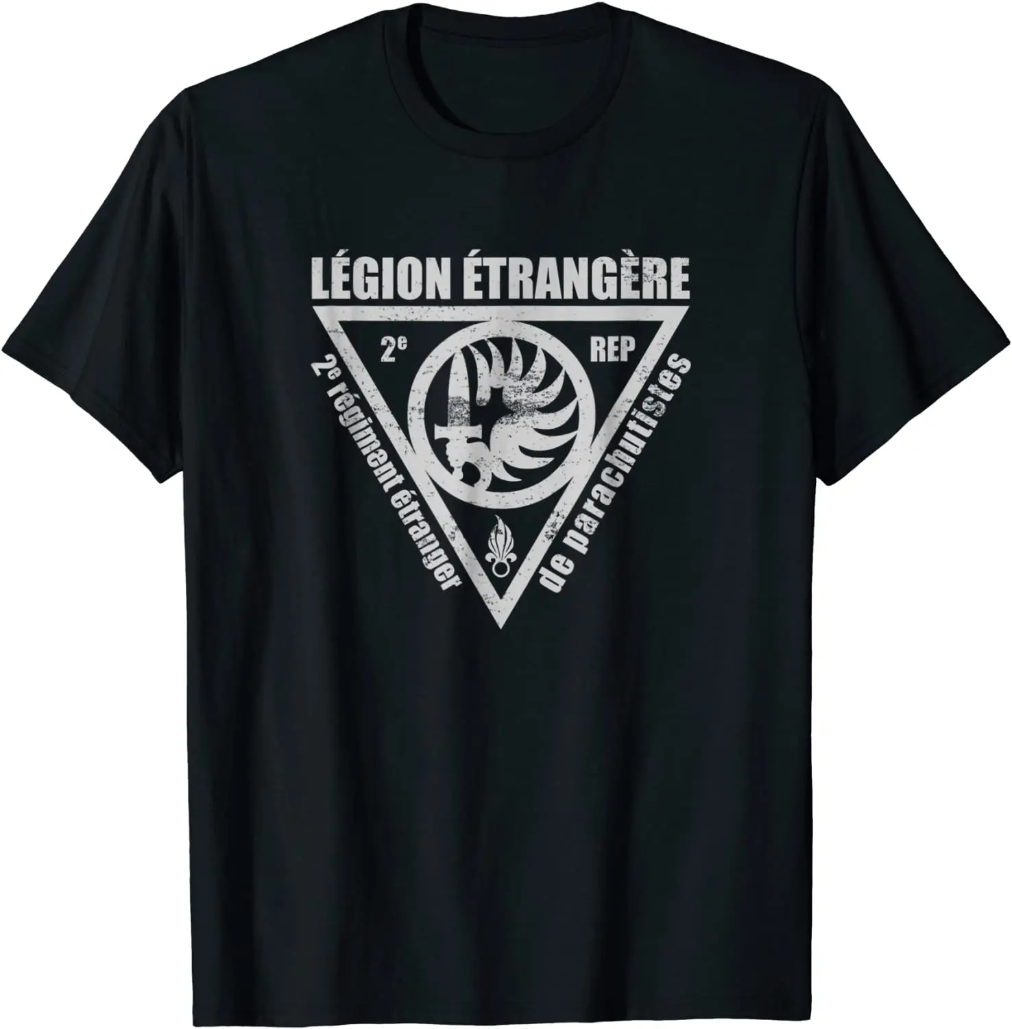 

French Foreign Legion Paratrooper Men T shirt 2 Rep Short Casual COTTON O-Neck tshirts