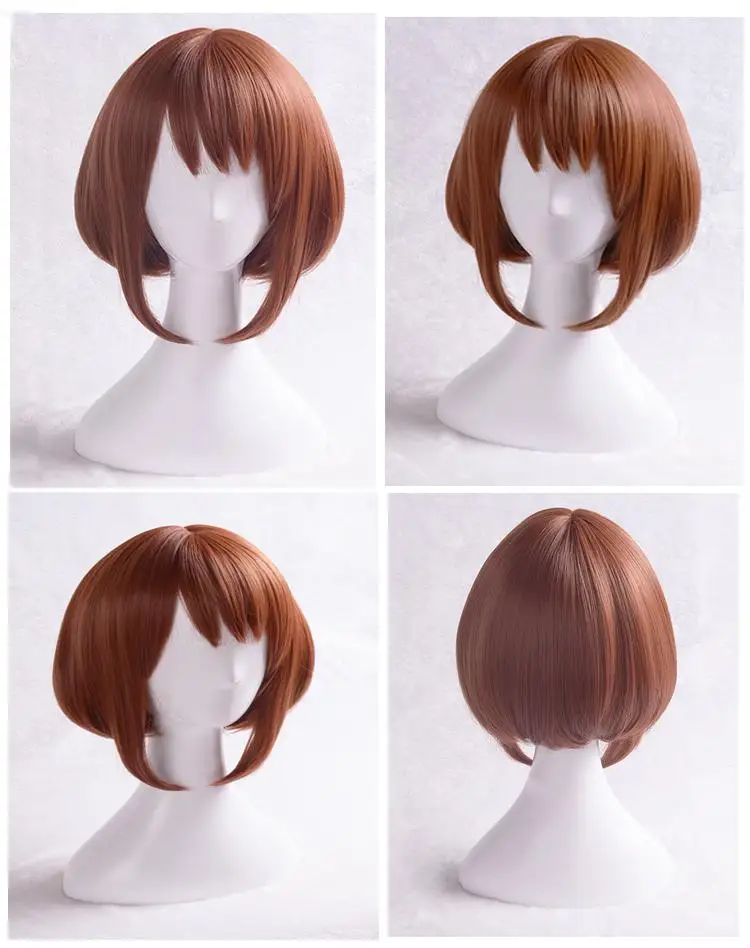 Термостойкий парик для косплея из аниме Моя геройская Академия очако урарака