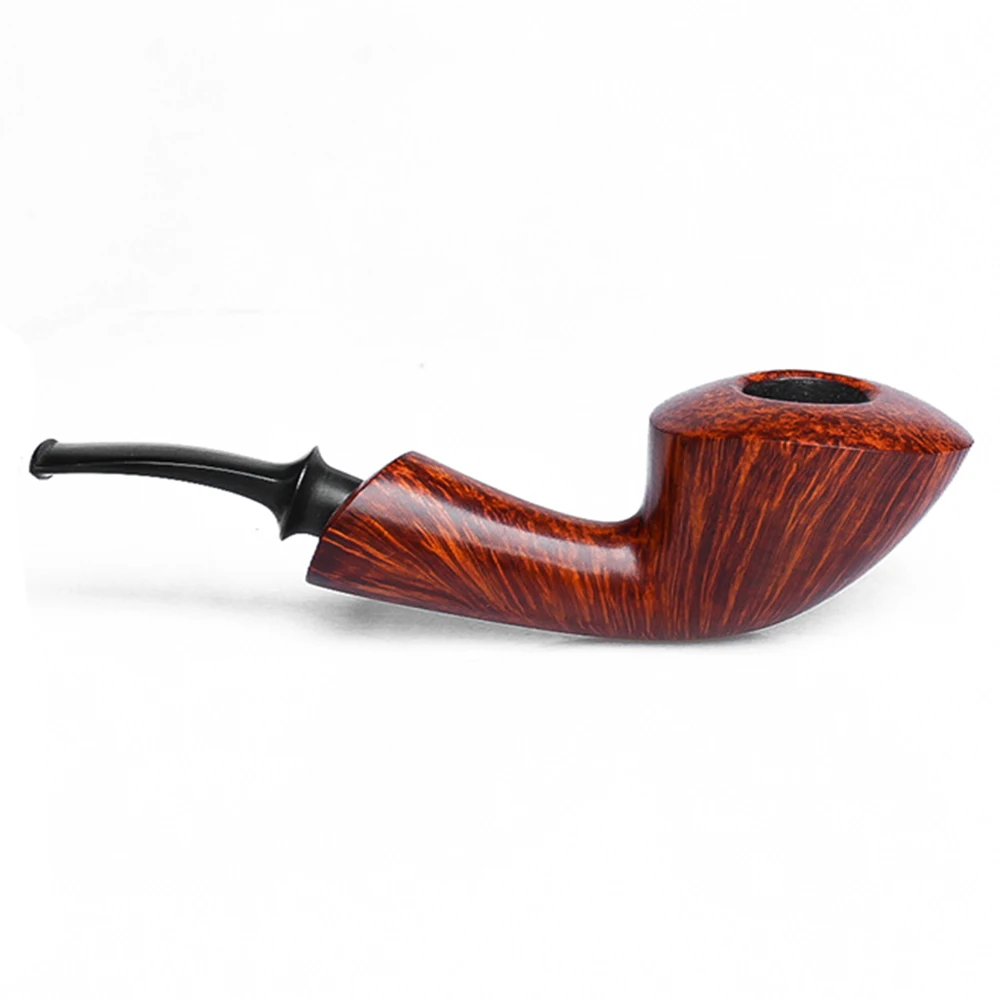 Давид иафиско Гладкий согнутый Дублина ручной работы для курения briar pipe nice flame # S102