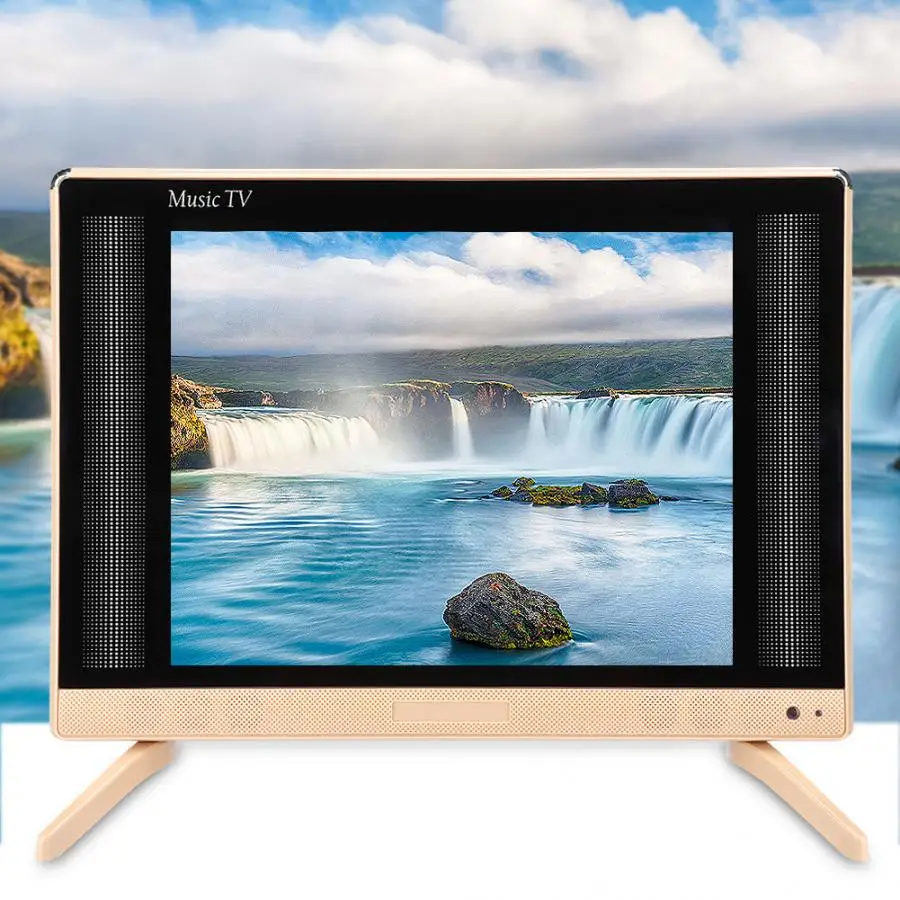 ЖК телевизор высокой четкости 22 дюйма портативный мини Телевизор с басами