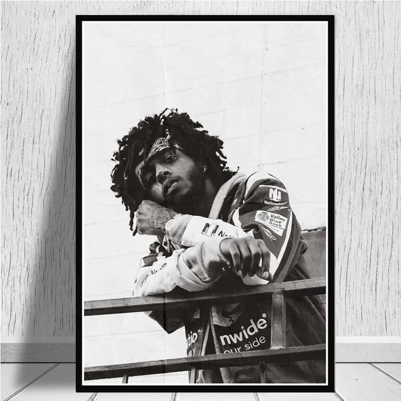 Новинка 6LACK пользовательский Рэппер хип хоп музыка ПЕВЕЦ звезда плакат печать