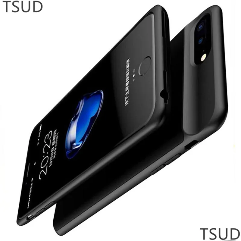 7000 мАч ультра тонкий чехол для зарядки аккумулятора iphone 6 7 8 plus внешний