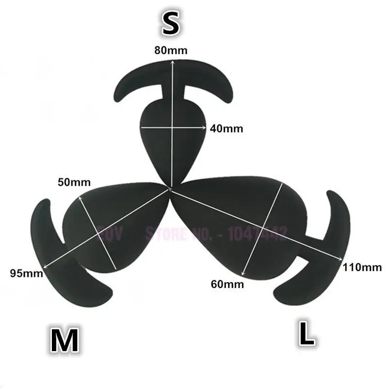 Силиконовые анальные шарики Анальная пробка искусственные бусины стимулятор