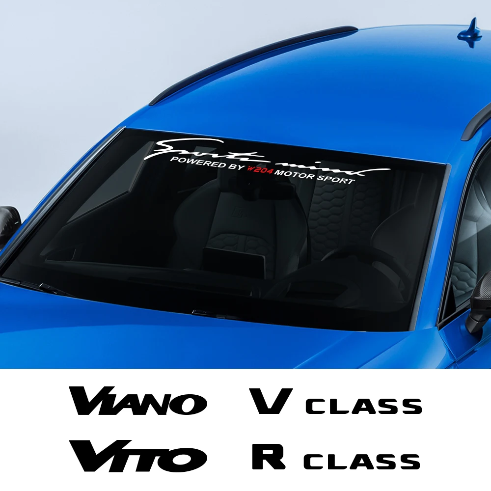 Автомобильная наклейка на лобовое стекло для Mercedes Benz W124 W203 W204 CITAN R CLASS SPRINTER V VIANO VITO