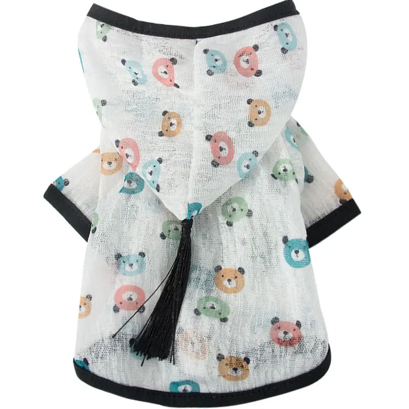 

Teddy Dog Sunscreen Clothes Spring and Summer Lightweight Breathable Pet Two-legged Clothes Small Dogs Comfortable Fashion 2021