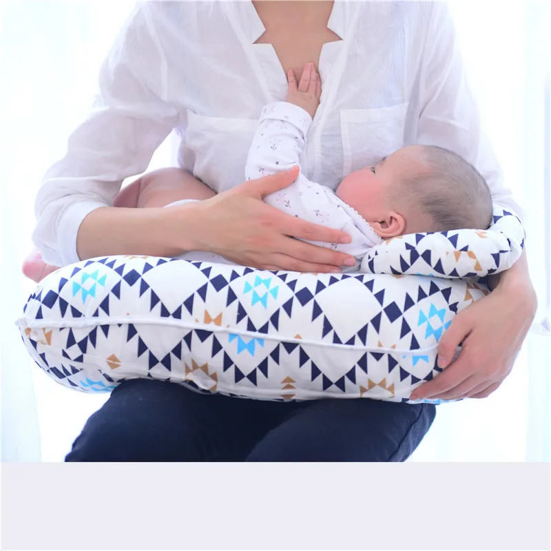 

2Pcs/Set Baby Nursing Pillows Maternity Baby Breastfeeding Pillow Infant U-Shaped Newborn Cotton Feeding Waist Cushion