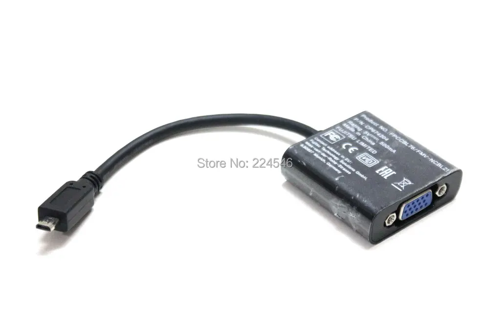 Micro hdmi в vga конвертер FMV-NCBL21 Универсальный адаптер для Fujitsu Arrow Tab Q738 / SE SB Q737 R-PV |