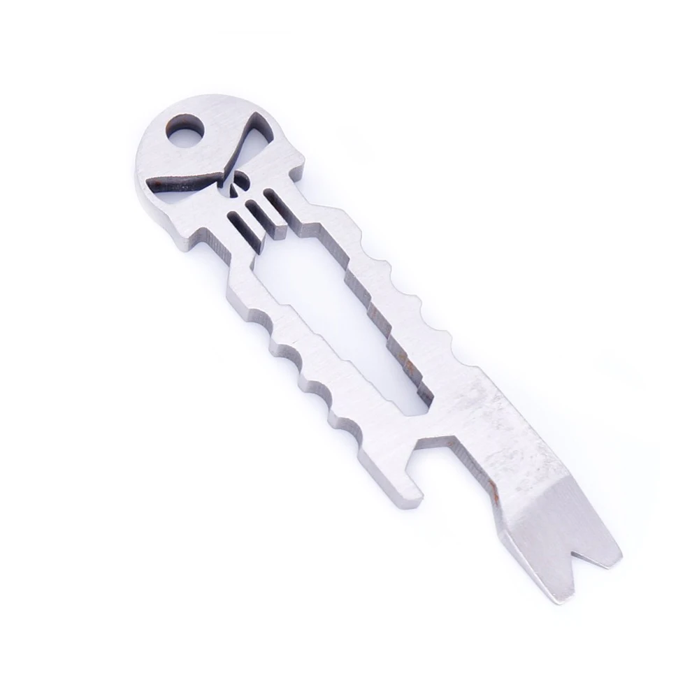 Открытый брелок из нержавеющей стали тактические карманы многофункциональный