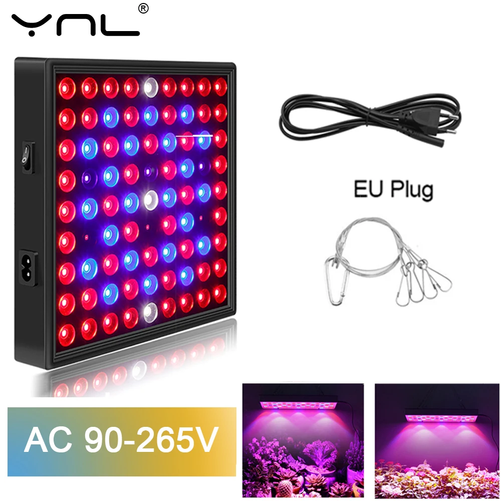 

LED Grow Light 220V 110V Full Spectrum Phytolamp For Plant Hydroponic Greenhouse Seeds Flower Phyto Growth Tent Box Indoor Lamp