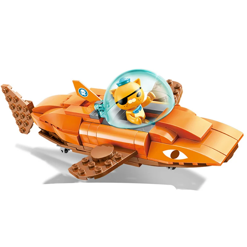 3701 Octonauts Собранный автомобиль фигурка игрушки Barnacels Kwazii песо Пингвин Dashi Inkling модель игрушки для детей подарок - Цвет: 3701