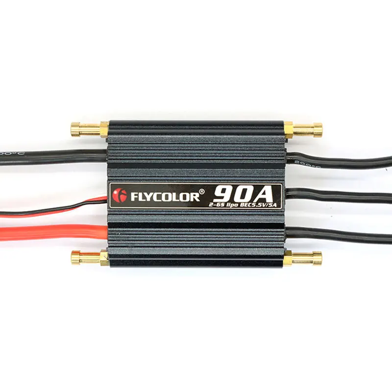 RC Boats ESC 50A 70A 90A 120A 150A бесщеточный стенд управления скоростью Поддержка 2 6S Lipo BEC 5 V/5A