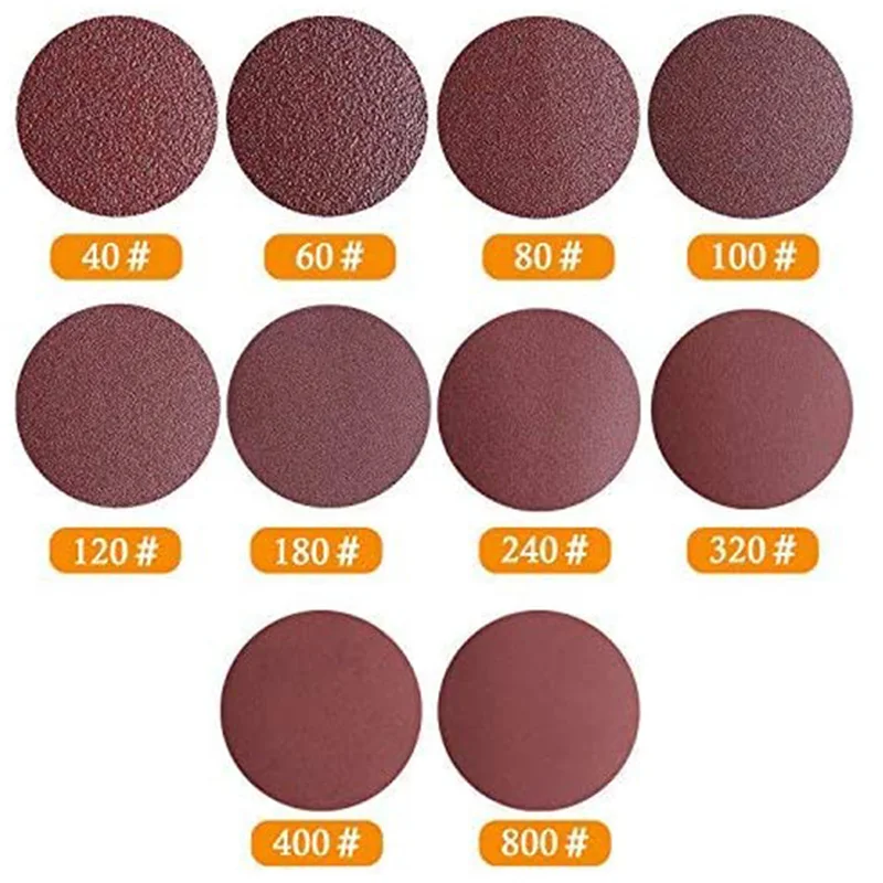 

Hot 80Pcs Mouse Sanding Sheets Sander Pads 5 Holes Detail Sander Paper Sandpaper Assorted Grits