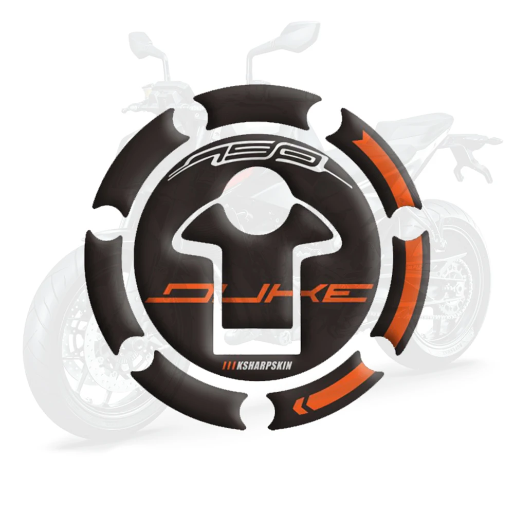 Бак мотоцикла Наклейка тяги Сторона Pad газа топлива колено Ручка для KTM DUKE790 DUKE 790