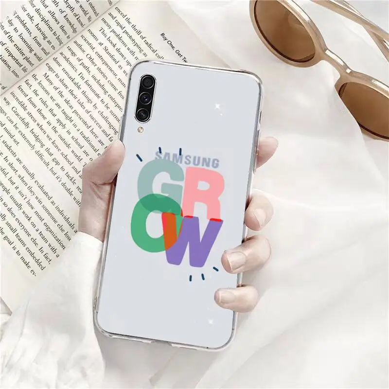 

inspirational text sunshine Phone Cases Transparent for Samsung A71 S9 10 20 HUAWEI p30 40 honor 10i 8x xiaomi note 8 Pro 10t 11