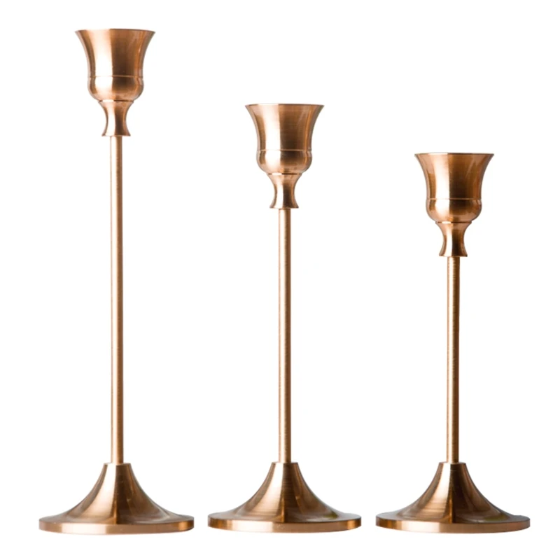2021 new 3pcsset candelabra candle holder wedding table centerpieces stand candelabrum free global shipping