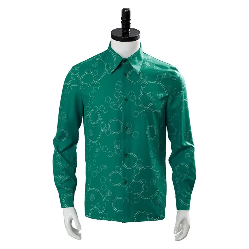 Костюм для косплея Джокер Артур Феникс зеленая рубашка жилет костюм на Хэллоуин