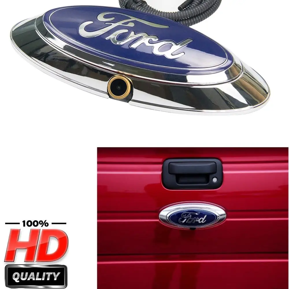 Сменная эмблема Ford задняя камера заднего вида для F150 F250 F350 F450 F550 2004-2016 HD 1280x720p