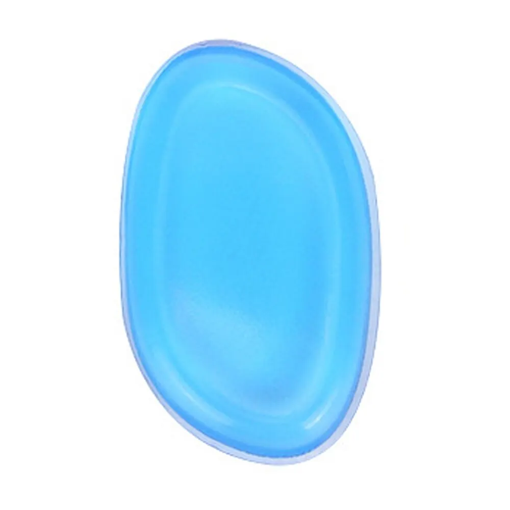 Leaf blue Новинка, силиконовая пуховка для пудры, Жидкая основа, BB крем, блендер, для сухого и влажного использования, инструменты для макияжа - Цвет: Leaf blue