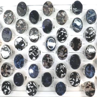 50pcslot dark color shell rings for summer holiday mixed size for hiphop