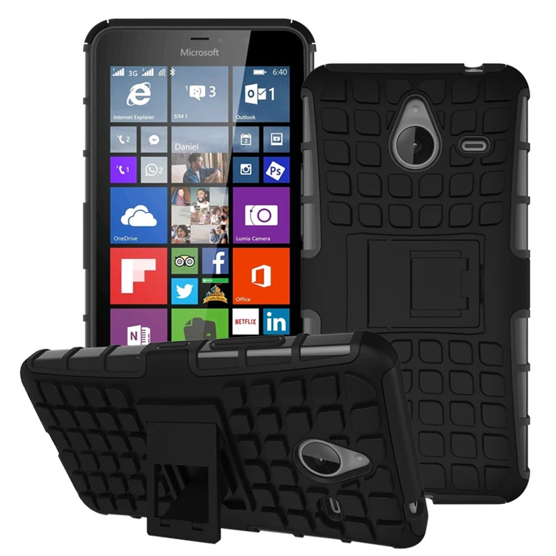 Ударопрочный чехол для Nokia Lumia 540 650 чехол-накладка с гибридной текстурой из ТПУ и