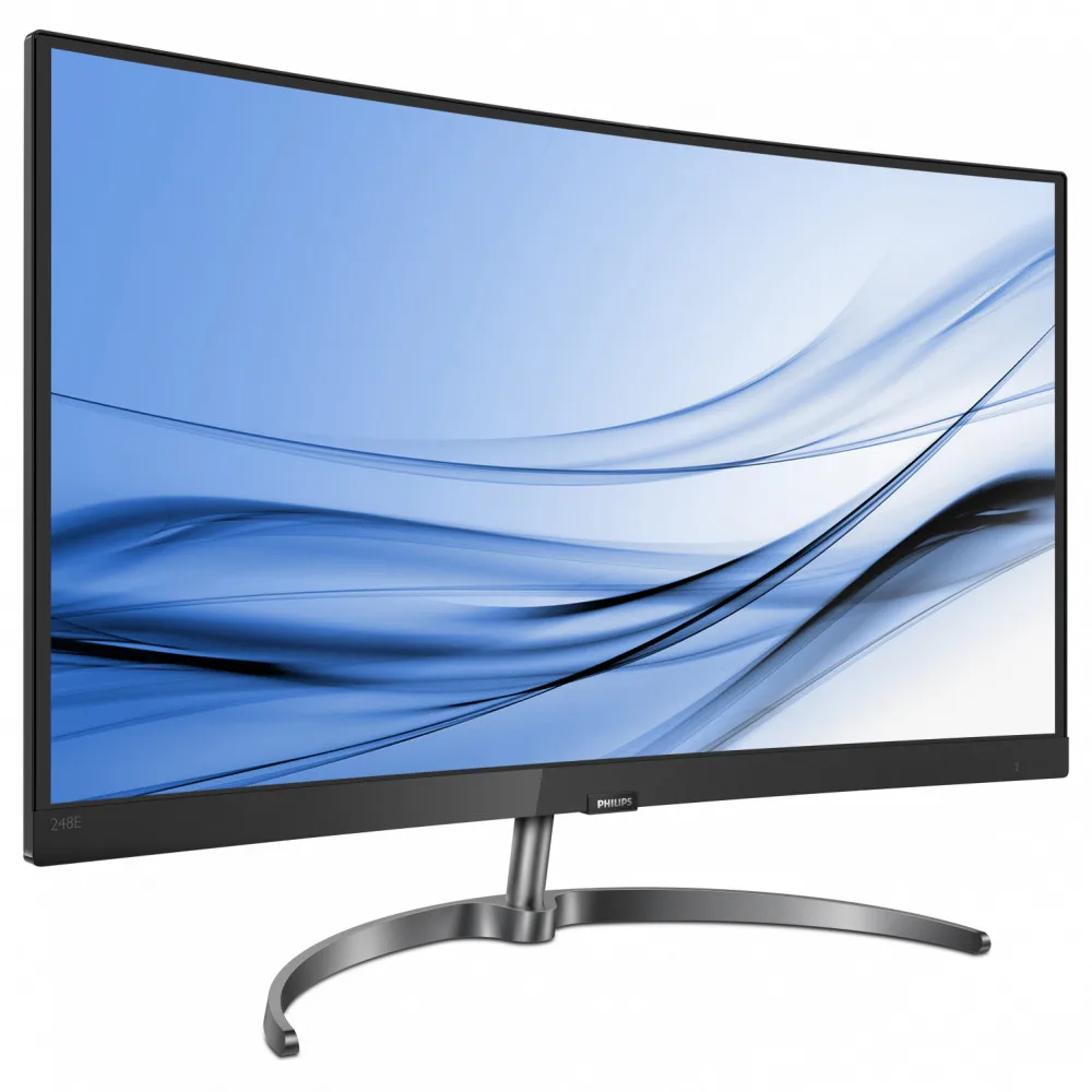 Монитор Philips 248E9QHSB (00/01) 23.6'' [16:9] (FHD) VA Curved 250cd|m2 H178°|V178° 3000:1 20M:1 16.7M 4ms|Мониторы| |