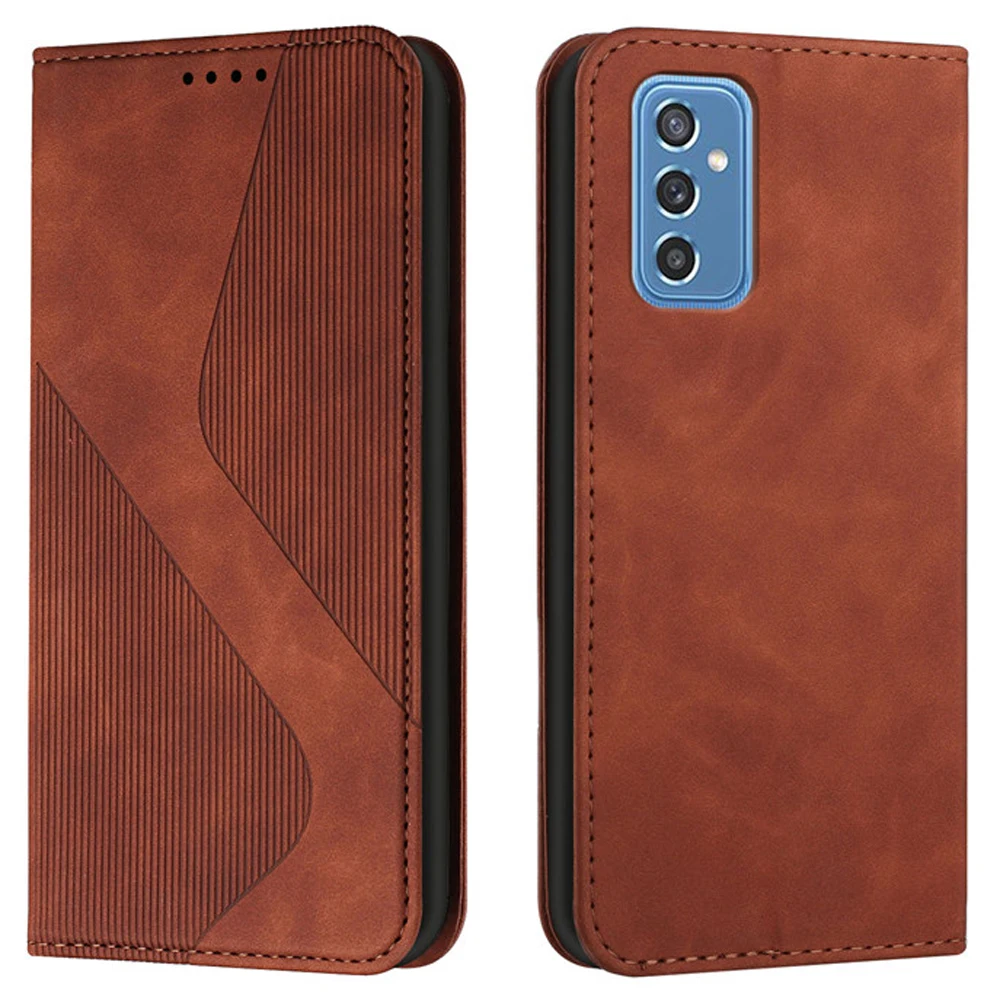 

For Samsung M52 5G 2021 Flip Case Luxury Leather Texture Wallet Magnetic Book Funda for Samsung Galaxy M52 Case M 52 Stand Cover