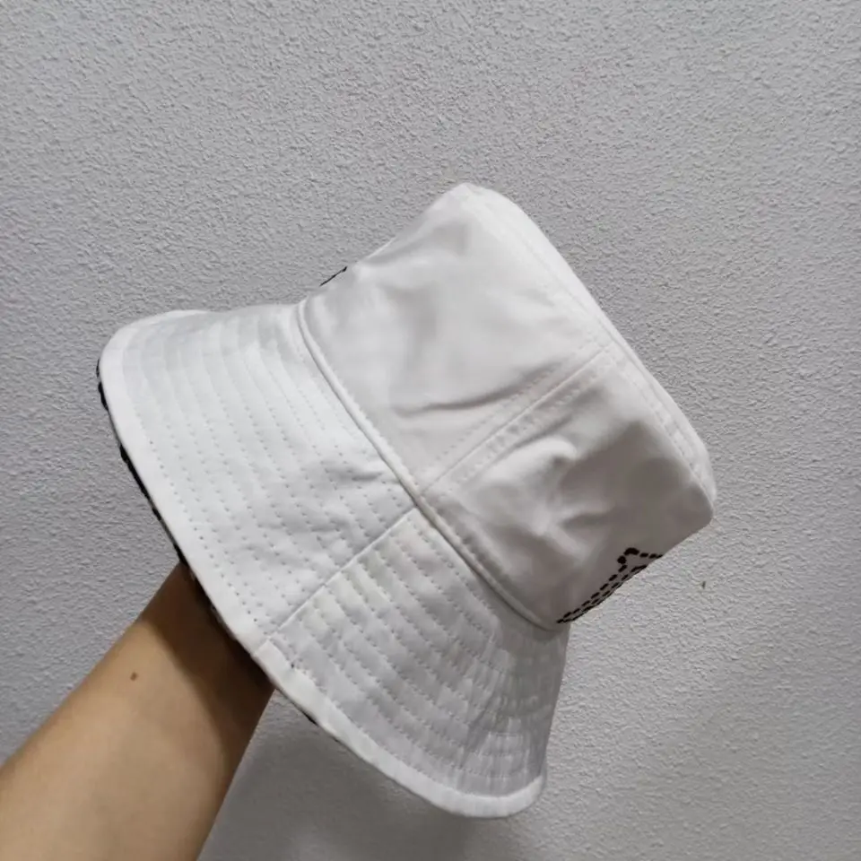 

Spring and summer 2021 new D letter fisherman hat old flower printed pattern fisherman hat leisure wild sunbath hat