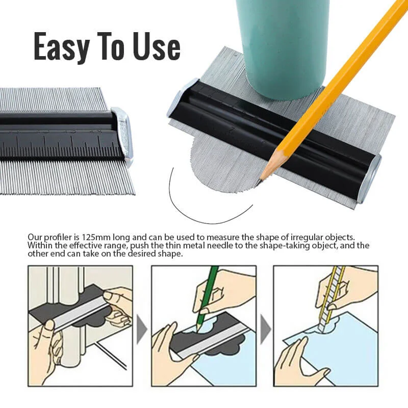 

Woodworking Aluminum Profile Ruler