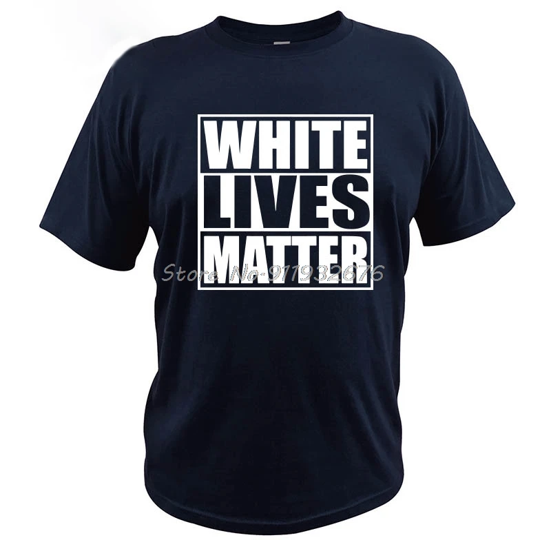 Графическая футболка White Lives Matter Black хлопок