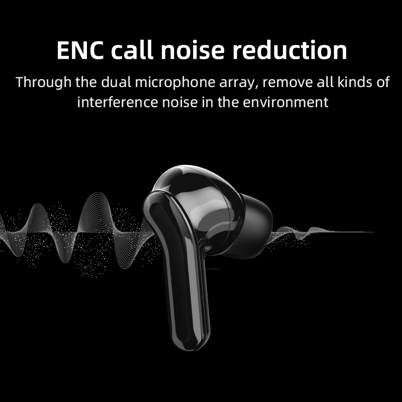 Наушники hagибис TWS ANC беспроводные наушники с активным шумоподавлением Bluetooth 5 0