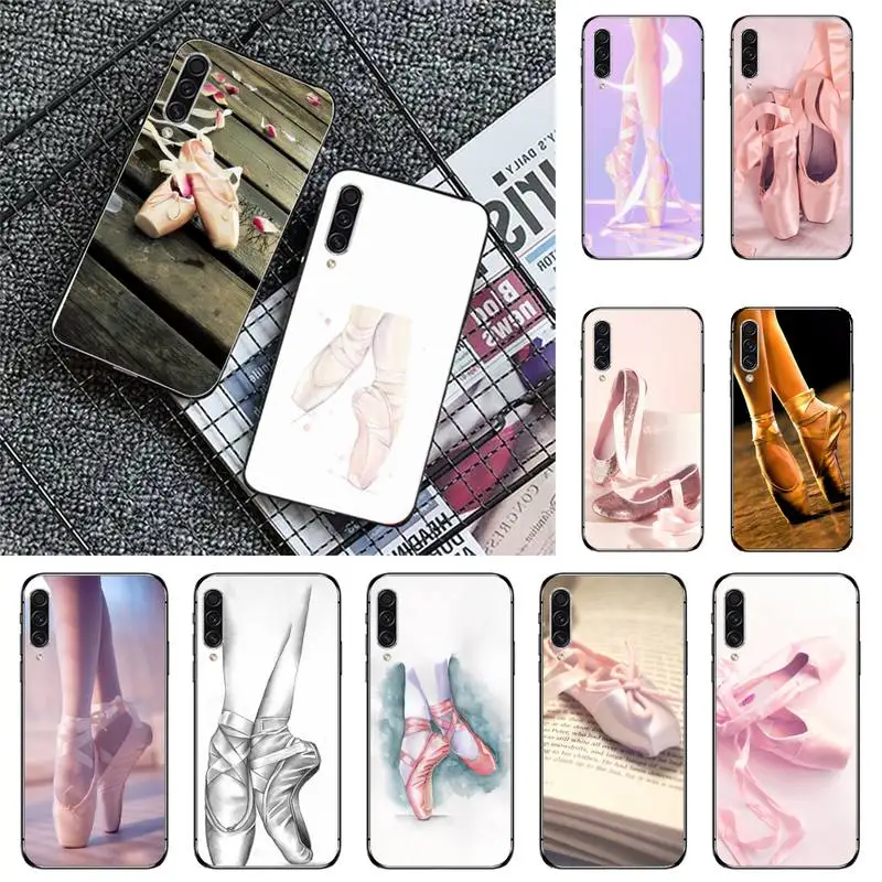 

Ballerina Dance Ballet Girl Shoes Phone Case For Samsung galaxy A S note 10 12 20 32 40 50 51 52 70 71 72 21 fe s ultra plus