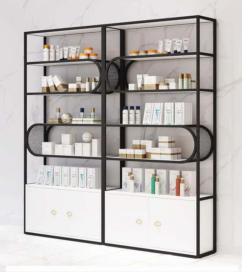 Для косметики шкаф-витрина для салонов красоты ногтей магазин товар Полка