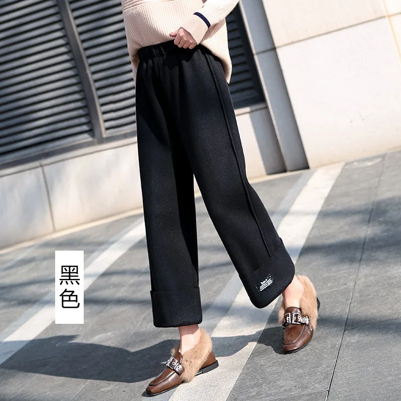 

Womens Spring Summer Pants Cotton Linen Solid Elastic Waist Candy Colors Harem Trousers Soft High Quality for Female Ladys M-3XL