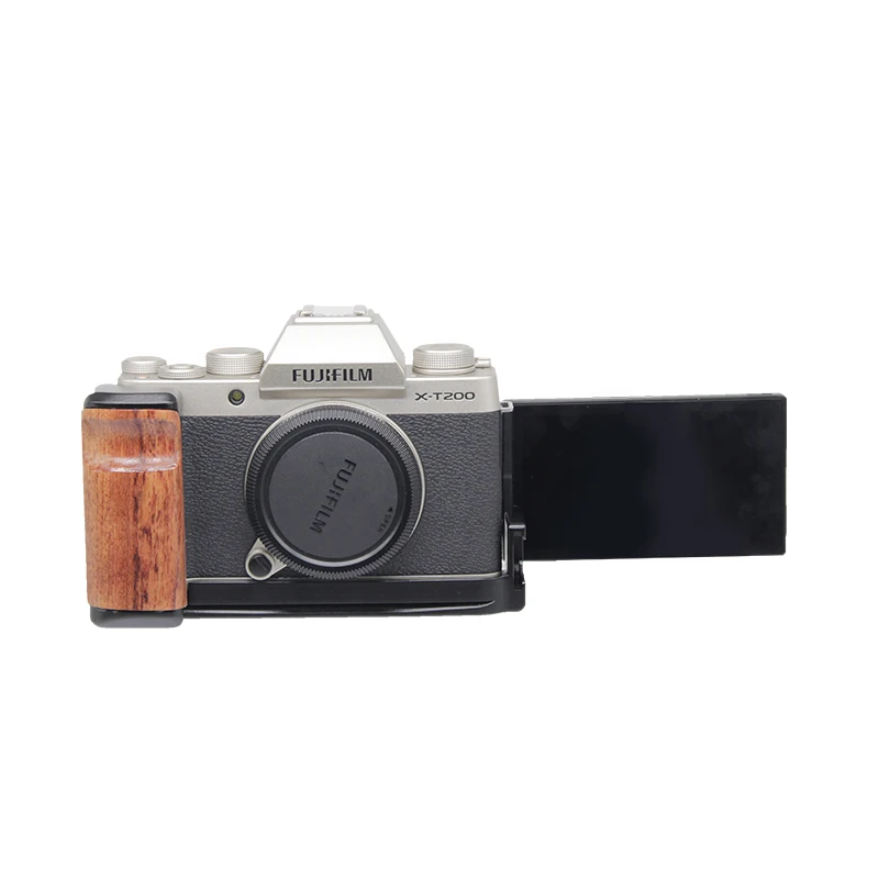 Деревянный L-образный кронштейн для вертикальной пластины держателя камеры Fuji