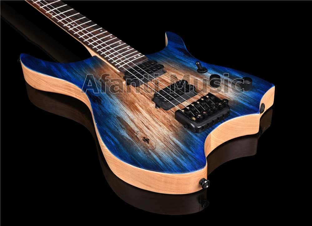 Afanti Music Factory/Ясеневый корпус Кленовая Шея/Безголовый Электрогитары (AWT 725)|Гитары| |