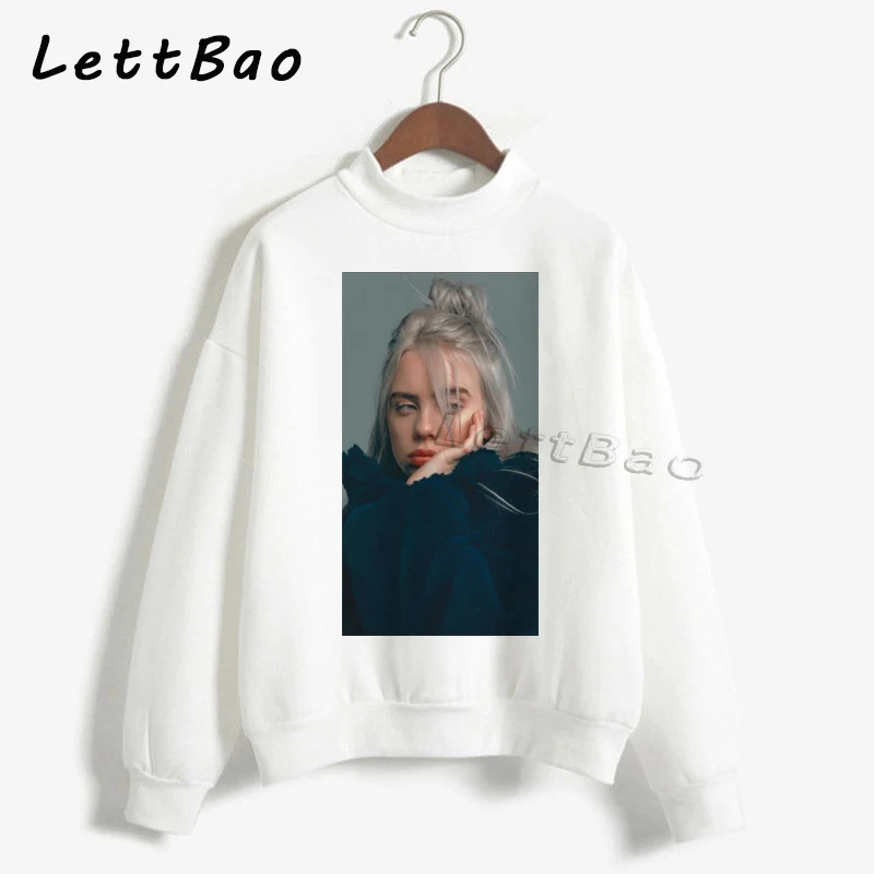 Billie Eilish вентиляторы эстетическое Moletom Feminino свитер уличная винтажная женская верхняя одежда Harajuku индивидуальная Толстовка Женская Толстовка 90s