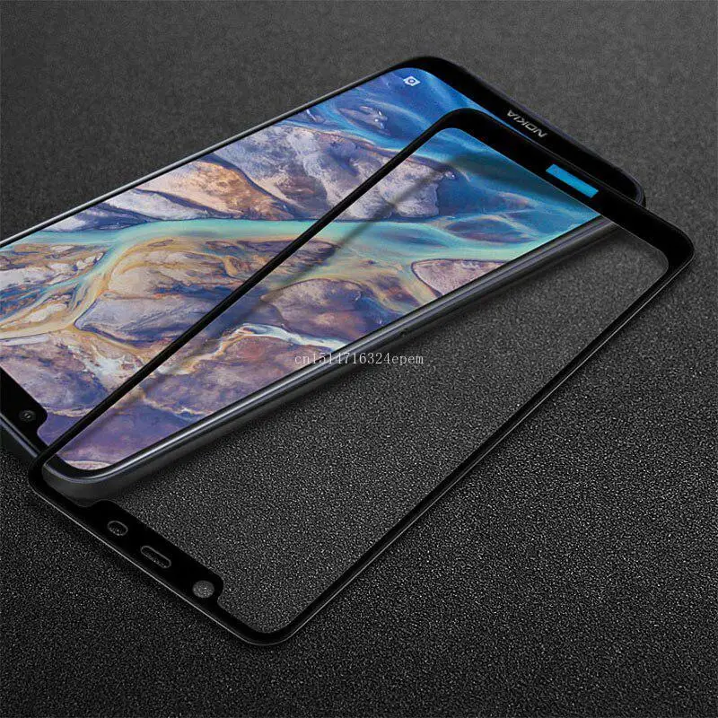 Защитный Стекло на холсте для Nokia 5 Защитная пленка для экрана на возраст 2, 3, 6, 7, 8, 3,1 5,1x5 плюс закалённое Защитное стекло для защиты 9d пленка для полного покрытия с уровнем твердости 9h
