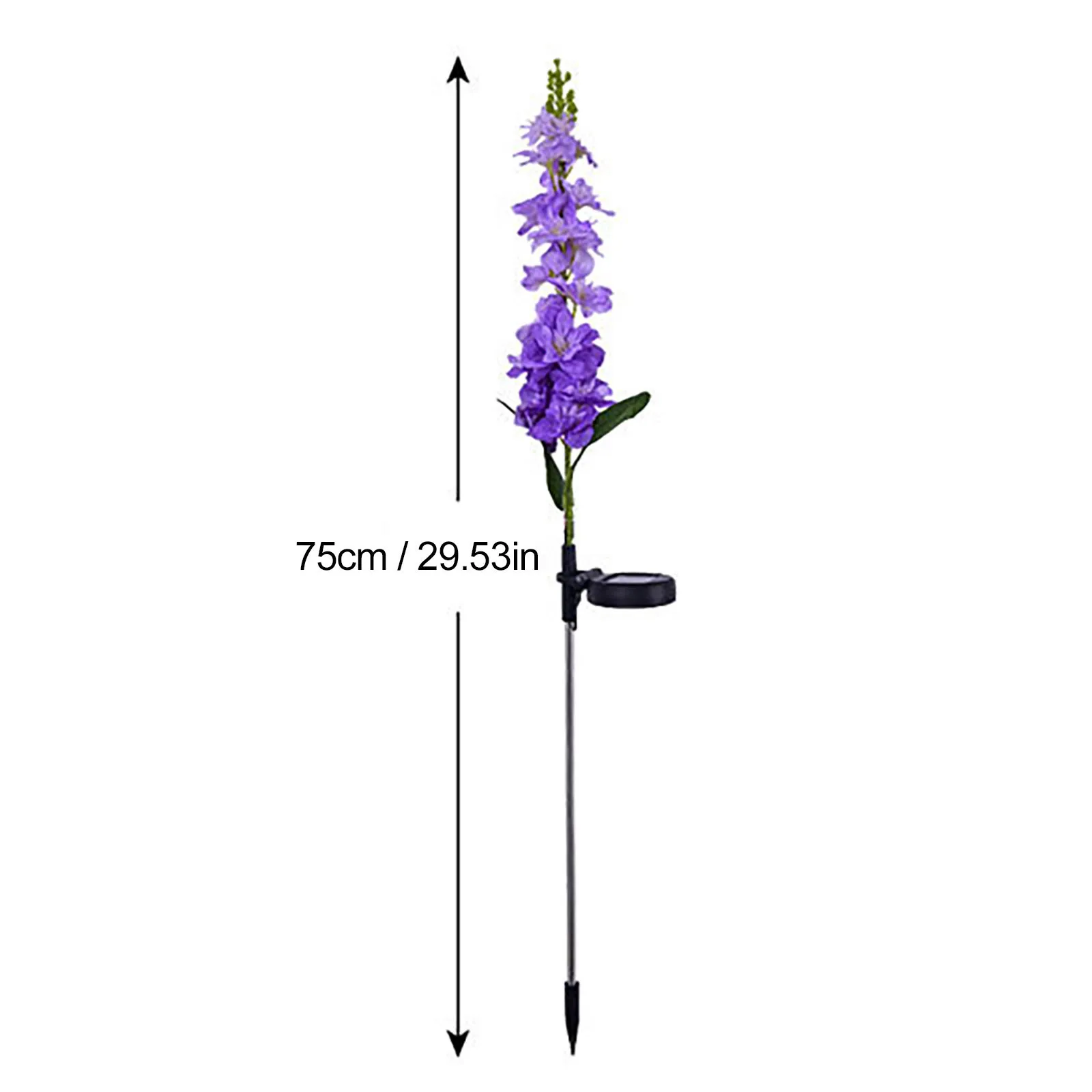 

LED landscape light simulation violet solar ground light, used for outdoor lighting of garden decoration lawn light ground light