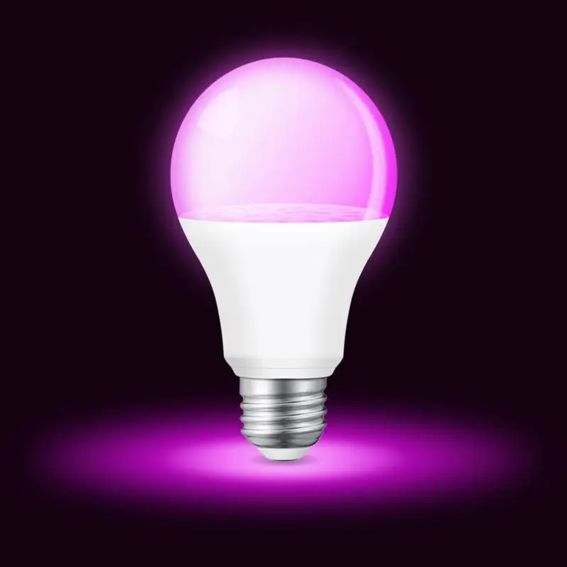 

E27 Plant Growth Light/Full 9W Spectrum Fill Light/LED Planting Bulb Energy Save Plant Growing Bulb