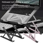 Портативная подставка для ноутбука, алюминиевый складной держатель для ноутбука Macbook Pro, регулируемый кронштейн, аксессуары для компьютера