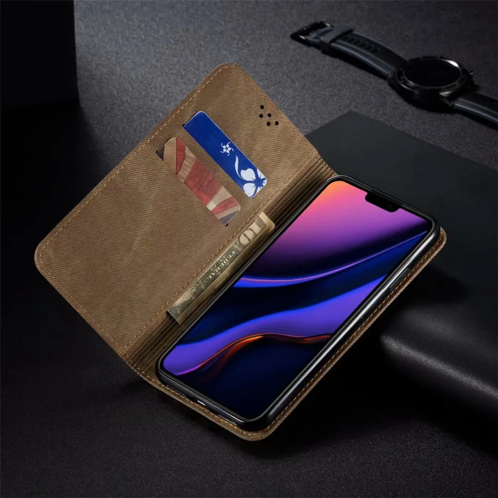 Магнитный кожаный флип чехол для iPhone 11 Pro Max телефона X XR XS роскошные чехлы 8 7 6 Plus