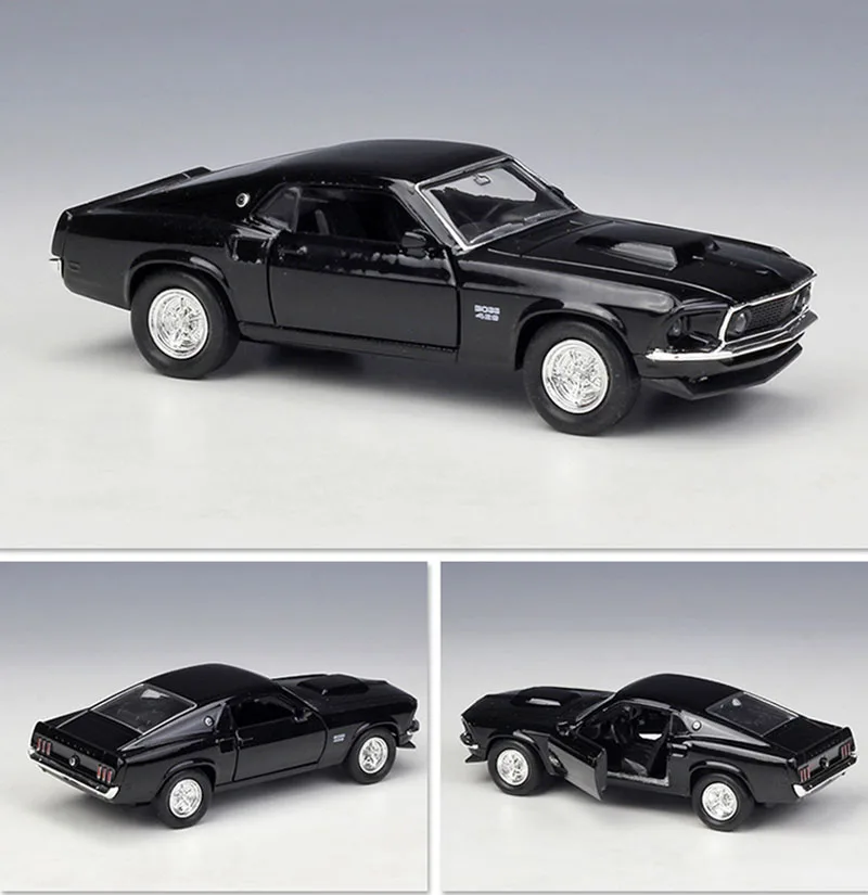 Модель игрушечного автомобиля Ford Mustang Boss 429 литой корпус статическая Коллекция