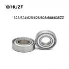 10 шт. ABEC-1 фланцевый шариковый подшипник 608zz 623zz 624zz 625zz 635zz 626zz 688zz 3D принтеры Запчасти шайбовый подшипник с глубоким фланцевый приводной ременный шкив