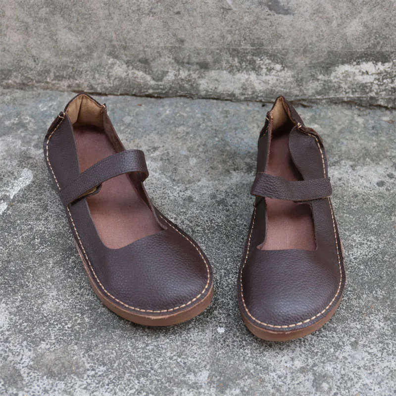 Women Flat Shoes Slip on Ladies Loafers 100% Genuine Leather Woman Moccasins Plus Size Female Footwear | Обувь