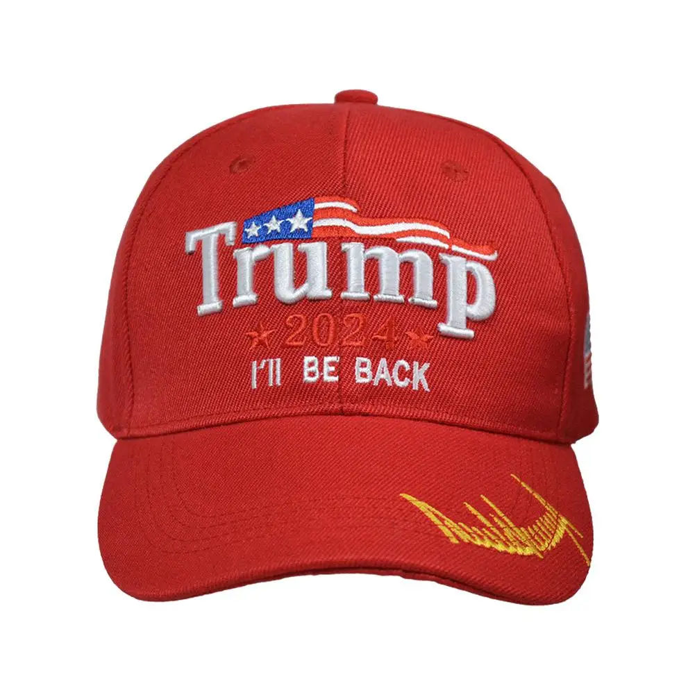 

Trump Hat Take America Back Hat Baseball Cap Trump I'll Be Back Hat For 2024 Election Adjustable Breathable With Embroidered