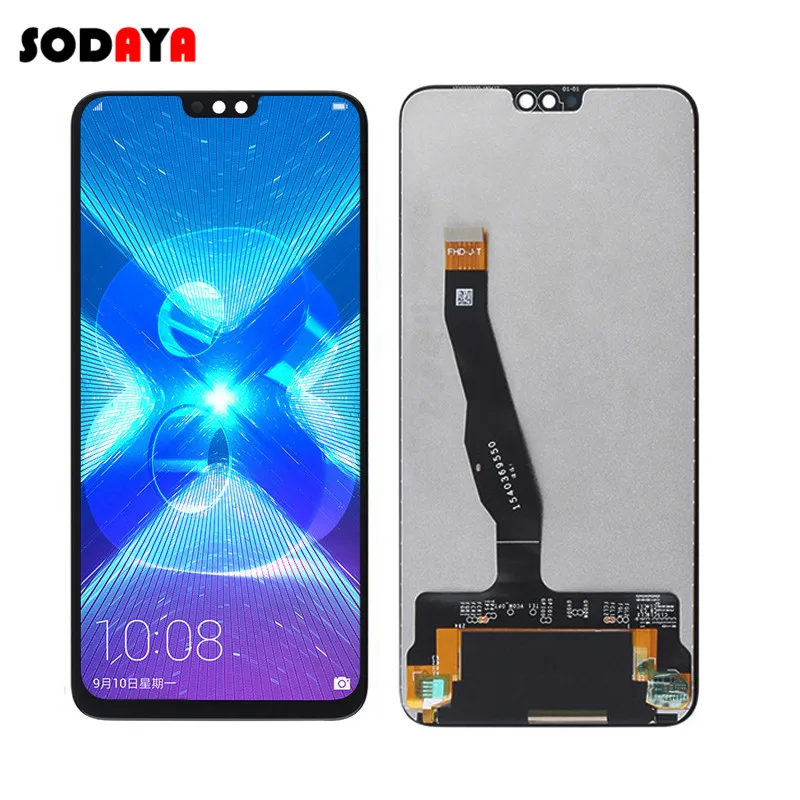 honor 8x дисплей Honor 8X сенсорный ЖК-дисплей экран дигитайзер сборка для Huawei LCDBlack