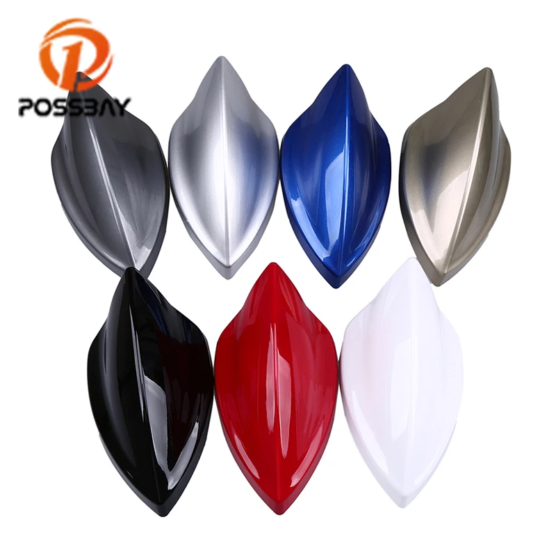 Автомобильная антенна POSSBAY черная синяя красная серая внешняя крыша акулий